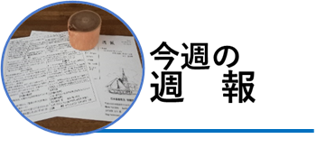 今週の週報